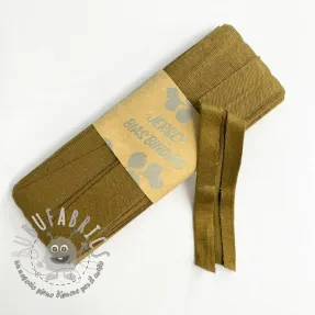 Elastico per bordatura in viscosa - 3 m golden brown