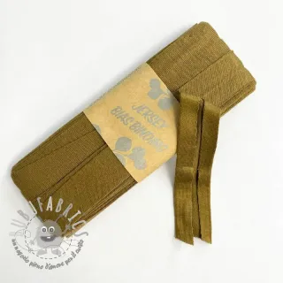 Elastico per bordatura in viscosa - 3 m golden brown