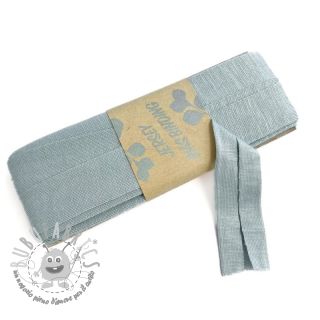 Elastico per bordatura in viscosa - 3 m cloud blue