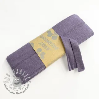 Elastico per bordatura in viscosa - 3 m lavender