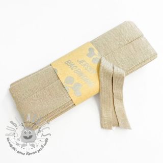 Elastico per bordatura in viscosa - 3 m sand