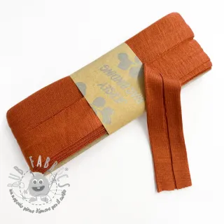 Elastico per bordatura in viscosa - 3 m brick