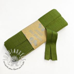 Elastico per bordatura in viscosa - 3 m olive green