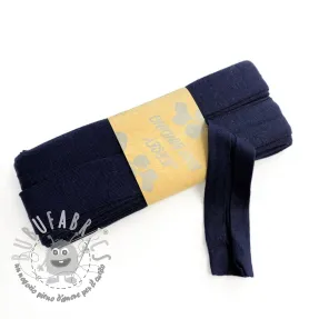 Elastico per bordatura in viscosa - 3 m dark blue