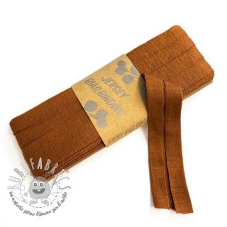 Elastico per bordatura in viscosa - 3 m bronze