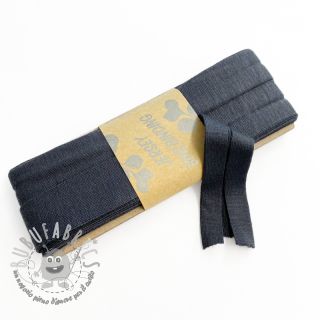 Elastico per bordatura in viscosa - 3 m anthracite