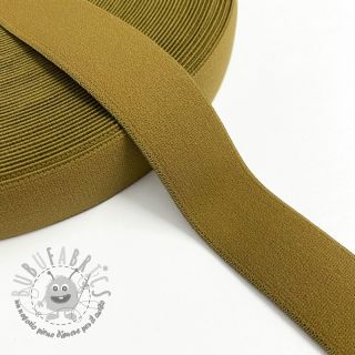 Elastico liscio 3 cm golden brown