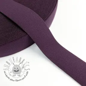 Elastico liscio 3 cm violet
