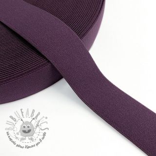 Elastico liscio 3 cm violet
