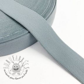 Elastico liscio 3 cm cloud blue