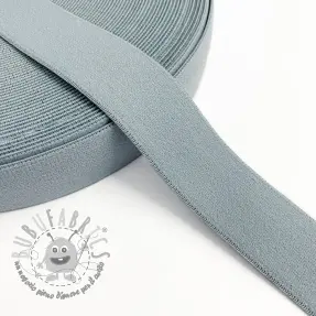 Elastico liscio 3 cm cloud blue