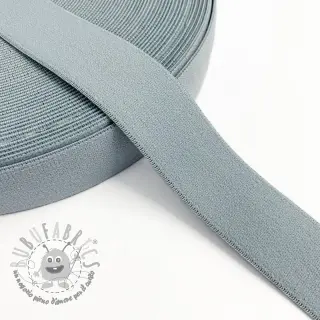 Elastico liscio 3 cm cloud blue