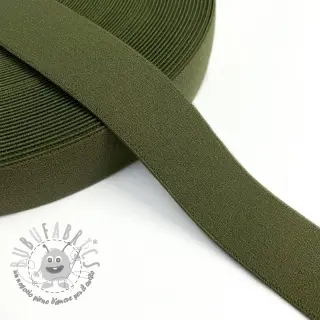 Elastico liscio 3 cm camo green