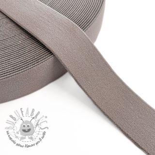 Elastico liscio 3 cm taupe