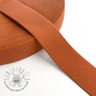 Elastico liscio 3 cm brick