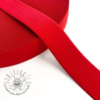 Elastico liscio 3 cm red