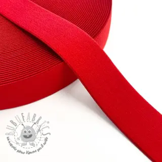 Elastico liscio 3 cm red