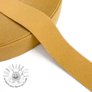 Elastico liscio 3 cm old yellow