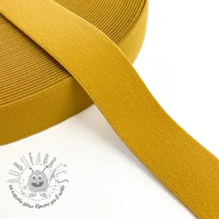 Elastico liscio 3 cm ochre