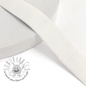 Elastico liscio 3 cm off white