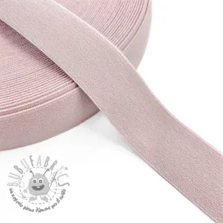 Elastico liscio 3 cm light old pink