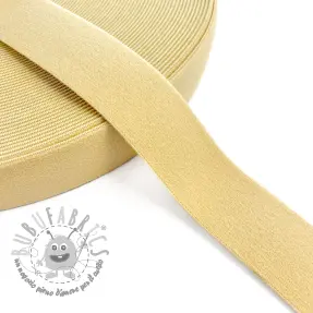 Elastico liscio 3 cm light yellow