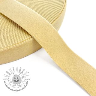 Elastico liscio 3 cm light yellow