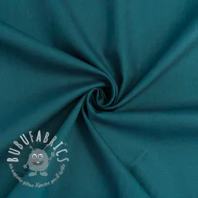 Popeline di cotone dark cyan