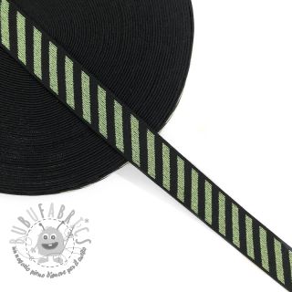 Elastico liscio 2,5 cm Diagonal lime