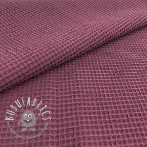 Cotone a nido d'ape purple