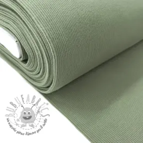 Costina elastica RIB old green ORGANIC