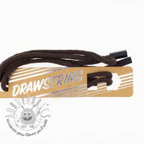 Laccetto per cappuccio con terminali 115 cm HEAD1 dark mocha