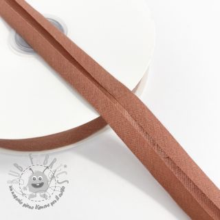 Nastro per bordatura in cotone dark salmon