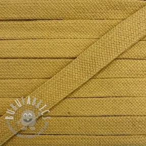 Cordino di cotone piatto 13 mm camel
