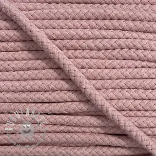Cordino di cotone 8 mm old pink