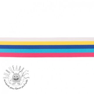 Elastico liscio 4 cm Multistripe 3