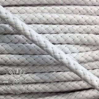 Cordino di cotone 8 mm white