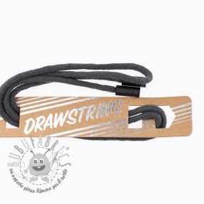 Laccetto per cappuccio con terminali 115 cm HEAD1 dark grey