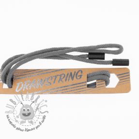 Laccetto per cappuccio con terminali 115 cm HEAD1 middle grey