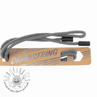 Laccetto per cappuccio con terminali 115 cm HEAD1 middle grey