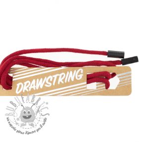 Laccetto per cappuccio con terminali 115 cm HEAD1 dark red