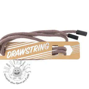 Laccetto per cappuccio con terminali 115 cm HEAD1 mauve