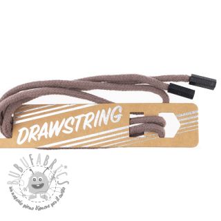 Laccetto per cappuccio con terminali 115 cm HEAD1 mauve
