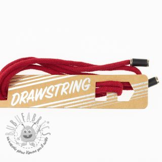 Laccetto per cappuccio con terminali 115 cm HEAD3 dark red