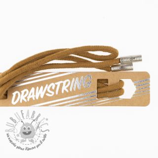 Laccetto per cappuccio con terminali 115 cm HEAD2 dark camel