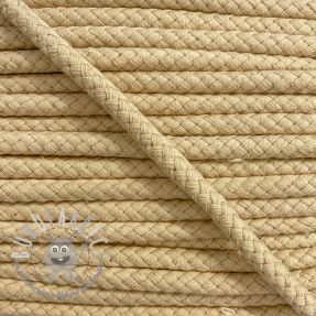 Cordino di cotone 8 mm light yellow
