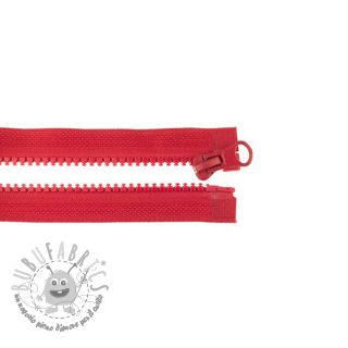 Cerniera divisibile 65 cm dark red
