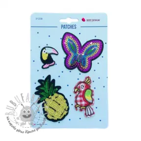 Sticker BIPP Butterfly Pineapple