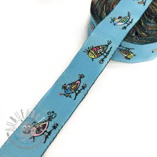 Nastro Birds blue