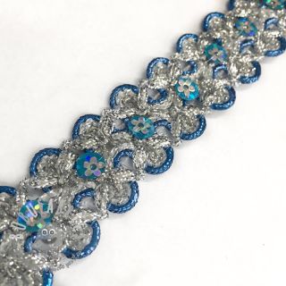 Nastro Sequin turquoise